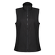 Regatta Professional Womens Ablaze Printable Softshell Bodywarmer #colour_black